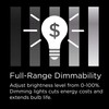 UltraPro, Dimmable LED, CFL & Incandescent Bulbs, Single Pole, On/Off