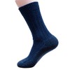 Trekking Socks Wool Cotton Hirsch Natur, navy