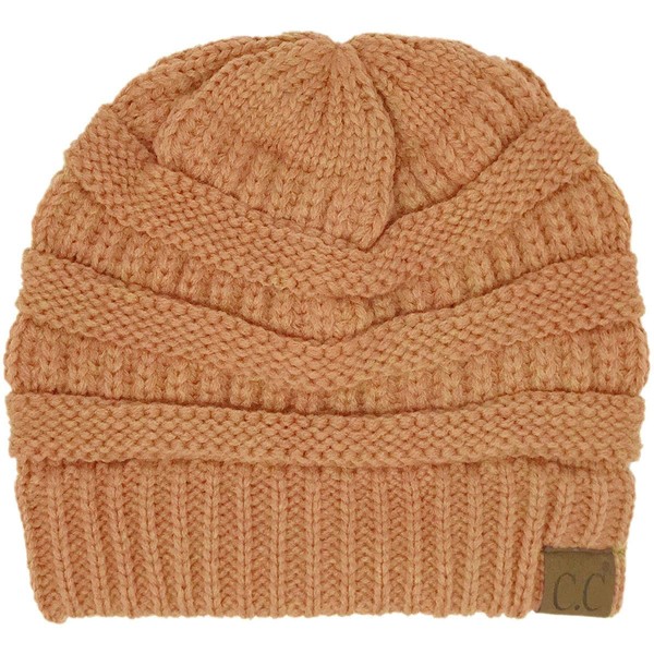 CC Classic Winter Fall Trendy Chunky Stretchy Cable Knit Beanie