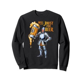 Medieval Renaissance Festival Knight Beer Joust Ren Faire Sweatshirt