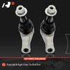A-Premium 2 x Front Outer Tie Rod Ends, Compatible with