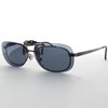 MEIGAN 9324-02 Meigan Sunglasses, Clip-on Keeper, Flip-up, UV Protection &