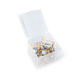 10 Pack - Weighted 5/0 Treble Hooks (1.5oz) Perfect for Northeast Fisherman Snagging Bunker, Bait, Bass & Trout - 4X Strong - Uncle Mo's Tackle