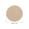 PATIKIL Moka Pot Paper Filters Disposable Round Brown Paper 2.2"