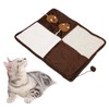 Cat Scratcher Mat Funny Cute Mice Decoration Ring Paper Natural
