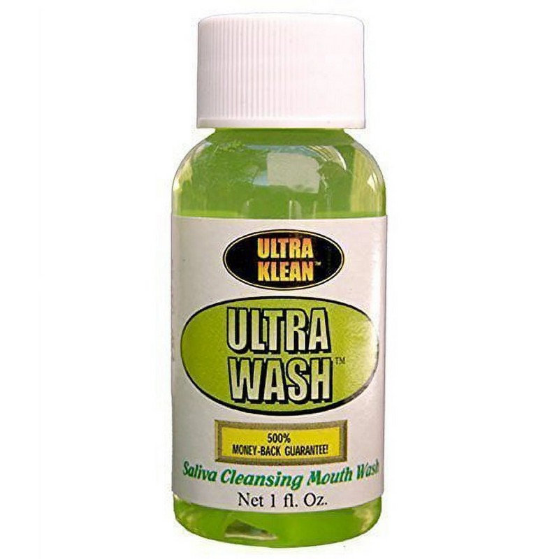 Ultra Wash Mouthwash + Saliva Test 3pc Ultra Wash Mouthwash