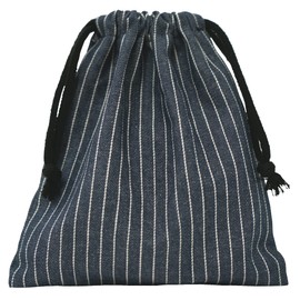 Small Drawstring Bag, Cup Bag, Made in Japan, For Kids, Kids, Small, hickory (navy)