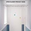 Operitacx Privacy Sign, Vacant Occupied Door Sign Wordless Version, Slider