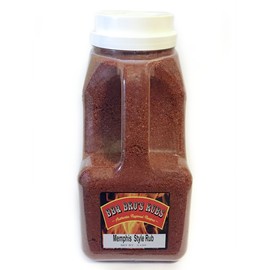 BBQ BROS RUBS (Memphis Style 5 LBS) - Barbecue Seasonings - BBQ Spices - Dry Rub- Handcrafted BBQ Rubs for Grilling, Cooking & Smoking - Use as a Meat Rub, Dry Marinade, Rib Rub & Meat Seasoning - Great on; Steak, Burgers, Meat , Chicken, Pork, Beef, Brisket & Seafood