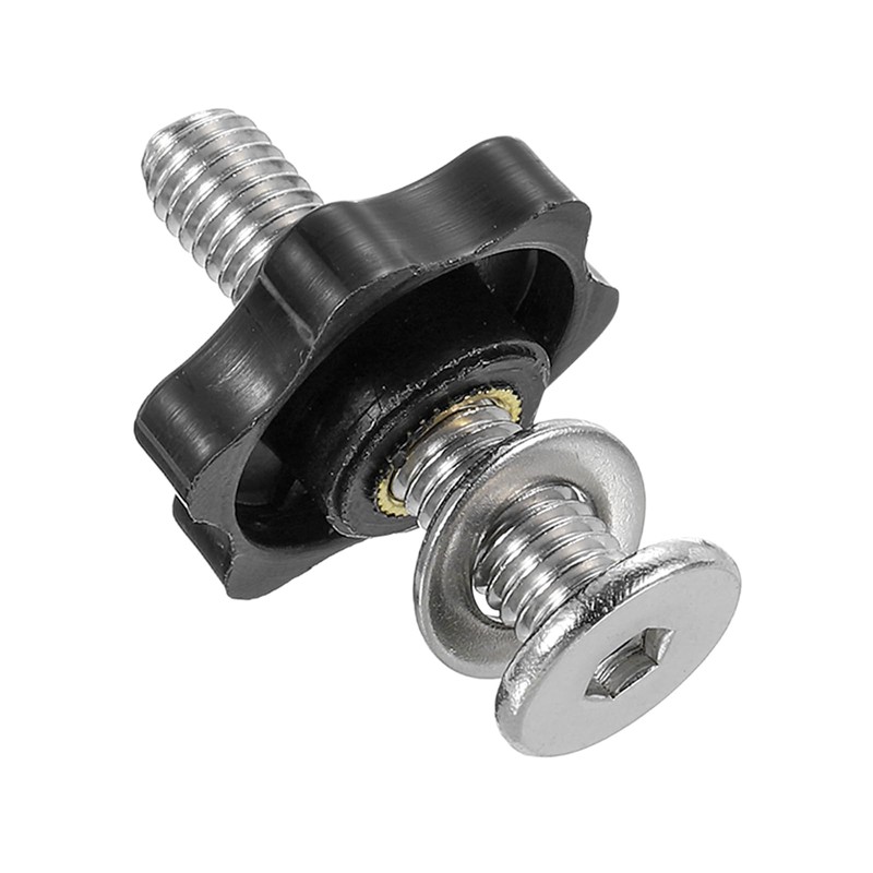 sourcing map 4 Sets Star Knob Kit, M8 Metric Thread