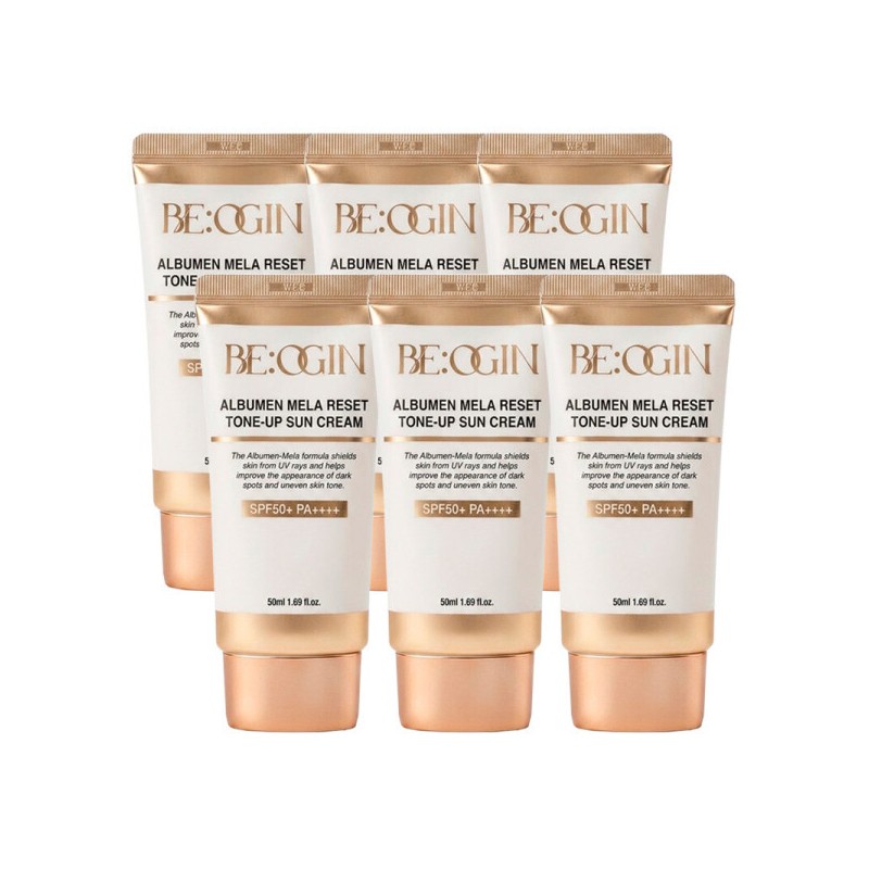 비오진 Albumin/Reset/Tone Up/Sunscreen Cream/50mlX6