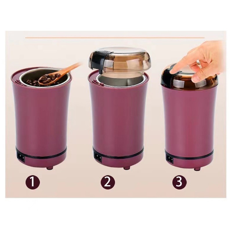 Grain Grinder Superfine Grinding Electric Coffee Grinder for Herb Spices