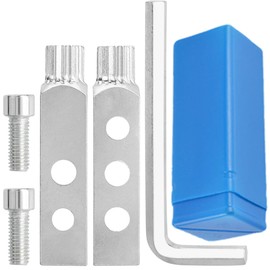 Wolfride Stripped Screw Removal Tool, Broken Water Pipe Extractor Set Broken Faucet Removal Tool for Damaged Faucet Water Pipe Remover