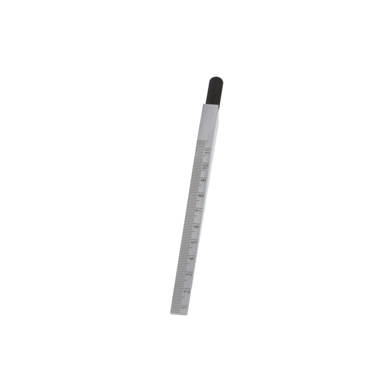 Measuring Wedge 0.5-7 mm Matt Chrome-Plated Steel 0.1 mm