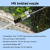 Jeogejin Adjustable M5 Twist Nozzle for Pressure Washer, 2 in