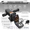 AUTMATCH Trailer Hitch Ball Mount with 2 Inch Hitch Ball