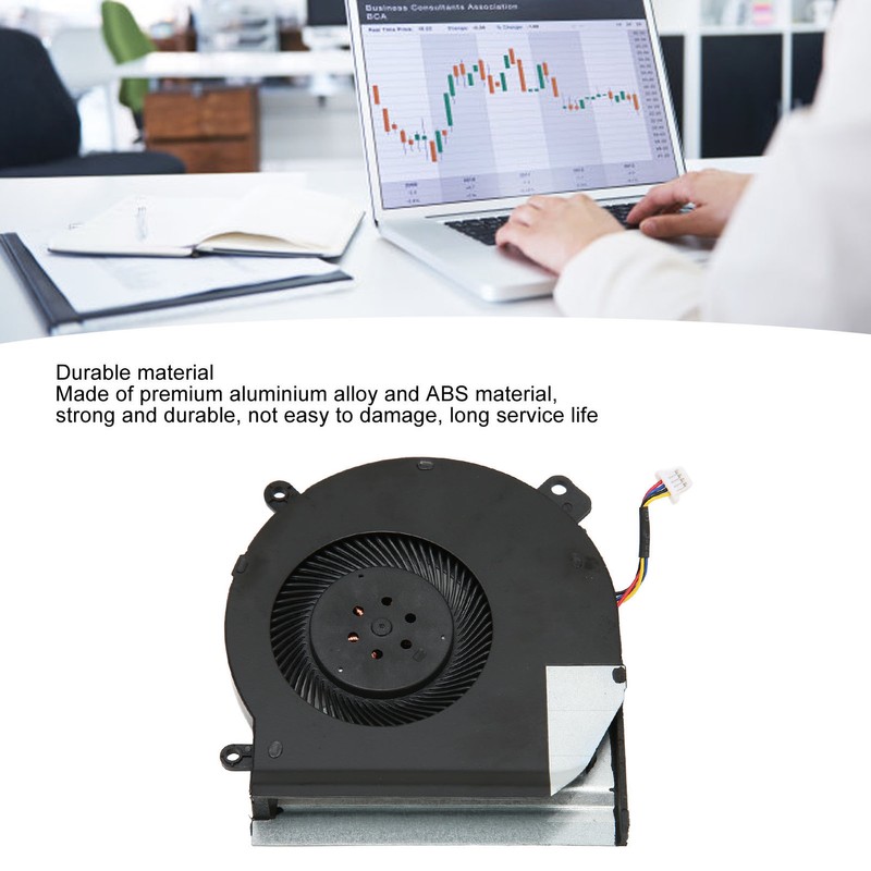 Laptop Cooling Fan Replacement 4 Pin Cooling Fan for ASUS