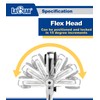 LABEAR - Flex Socket Ratchet to T Handle Wrench 3pc