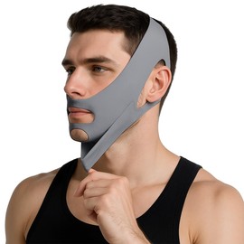 GGUFAY Full Face Lifting Maske, für Doppelkinn und schlaffe Gesichtshaut, V-Gesichtsmasken, jederzeit anwendbar, Unisex