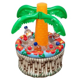 Boland 52161 Inflatable Drinks Cooler Palm Tree, Size 62 cm, Decoration, Drinks Cooler, Pool Party, Summer Party, Theme Party