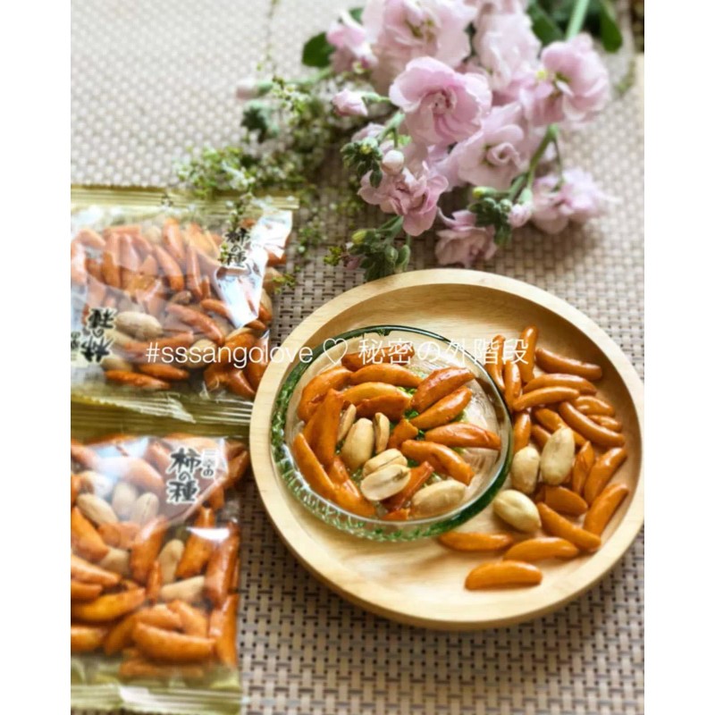 SANKO KAKI NO TANE PREMIUM PEANUTS MIX RICE CRACKER, 6