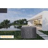Garden Balsam Fire Pit Cover 600D Heavy Duty Waterproof Fabric