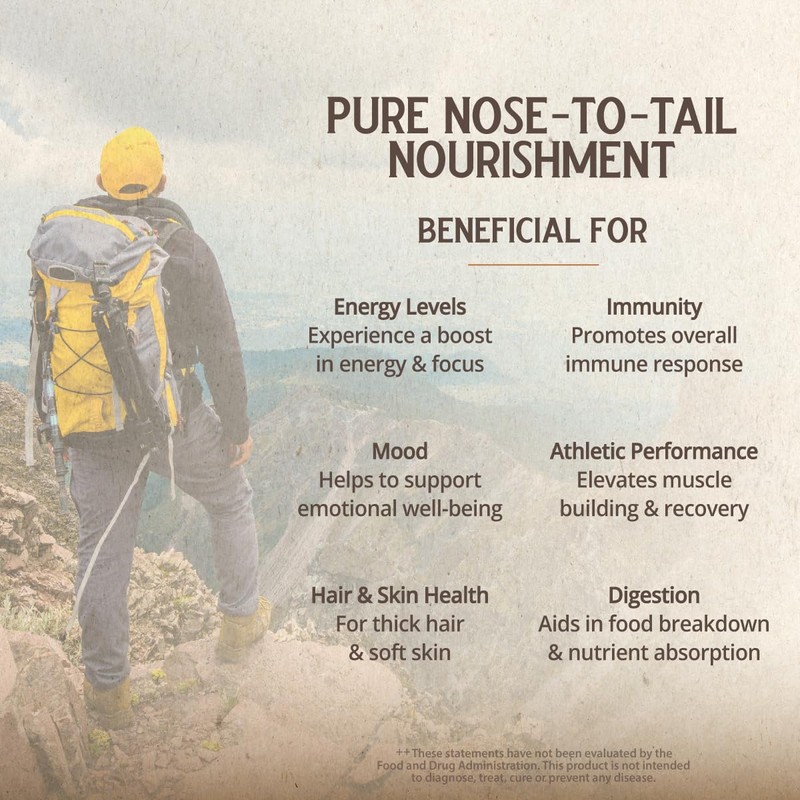 Grazin Health - Grass Fed Bovine Organ Complex: Liver, Spleen,