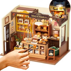 Rolife DIY Miniature House Decoration Becca's Baking House Miniatures Gift Idea for Women Girls (DG161)