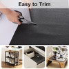 Black Shelf Liner for Under Sink, Strong Grip Non-Slip, 5