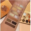 Juvia's Place Orange, Browns, Tans, White Pressed Eyeshadow Palette -