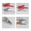 XYRSTOLR 2Pcs Insulated Alligator Clips 50A Heavy-Duty Alligator Clamps Battery