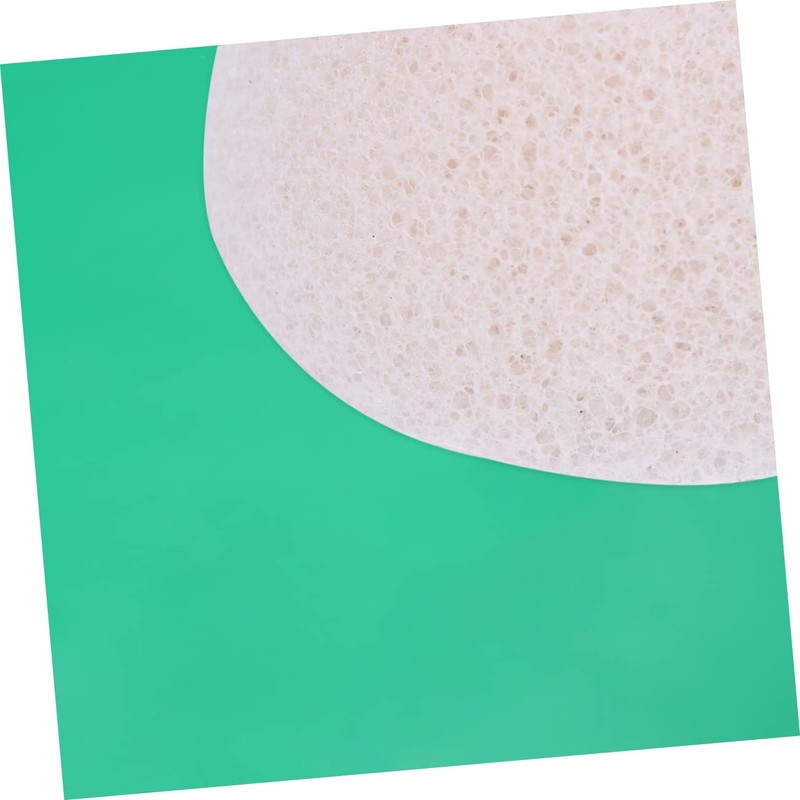 Healvian 4pcs Bamboo Charcoal Facial Cleansing Sponges Gentle Makeup Removal