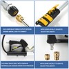 24 FT Telescoping Pressure Washer Wand with Pressure Washer Extension