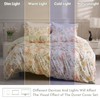 LONAVA King Size 3 Pieces Printed Duvet Cover Set, (Warm