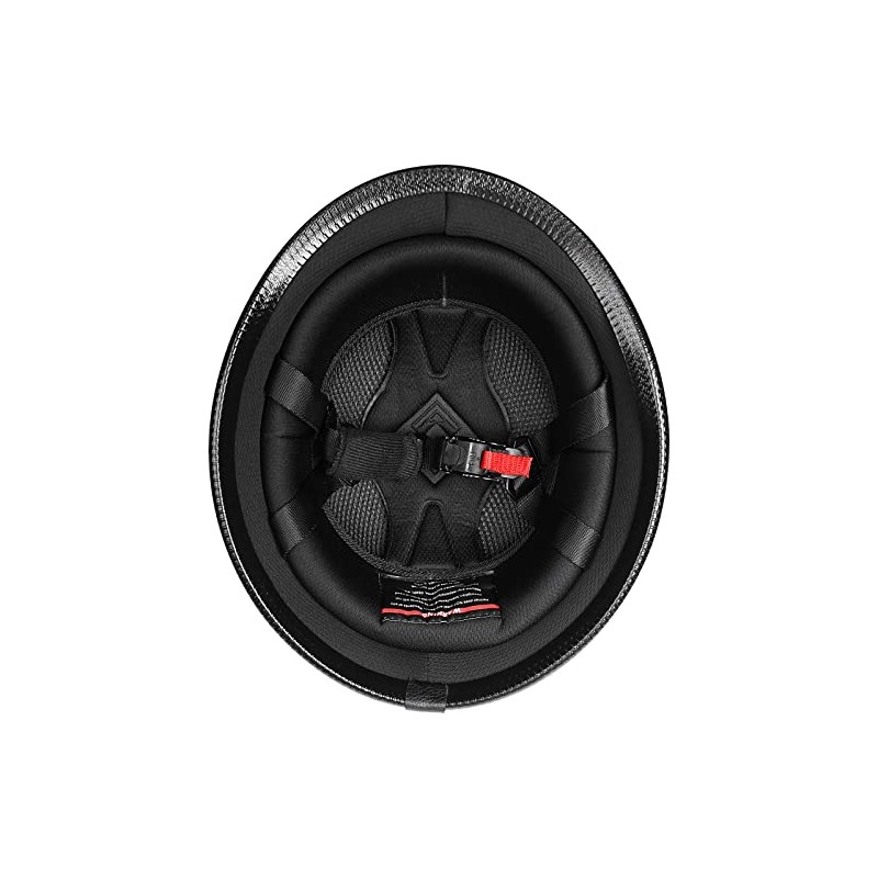 Yesmotor Helmet Half Shell German Motorcycle Helmet with Cycling Glasses