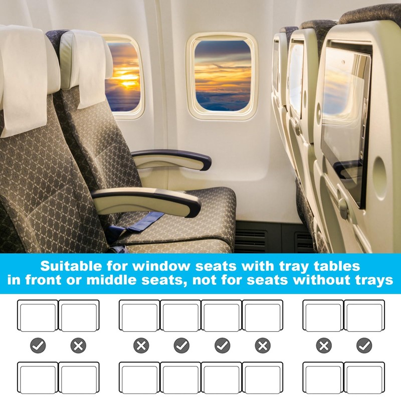 Toddler Airplane Bed Airplane Seat Extender Baby Airplane Footrest with