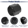 X AUTOHAUX AN10 Universal Flare Cap Fitting Adapter Black -
