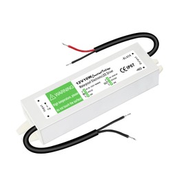 LED Transformer 12 V 20 W, LED Transformer 230 V to 12 V, 1.67 A LED Driver Power Supply, Ultra Thin IP67 Waterproof Constant Voltage Low Voltage Transformer for LED Bulbs MR11 MR16 G4 LED Halogen LED
