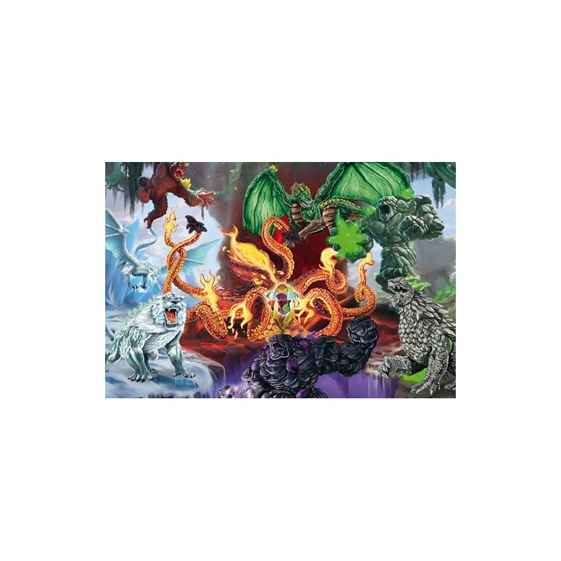 Schmidt Spiele 56566 Eldrador, nasty creatures, 200 pieces, children's puzzle,
