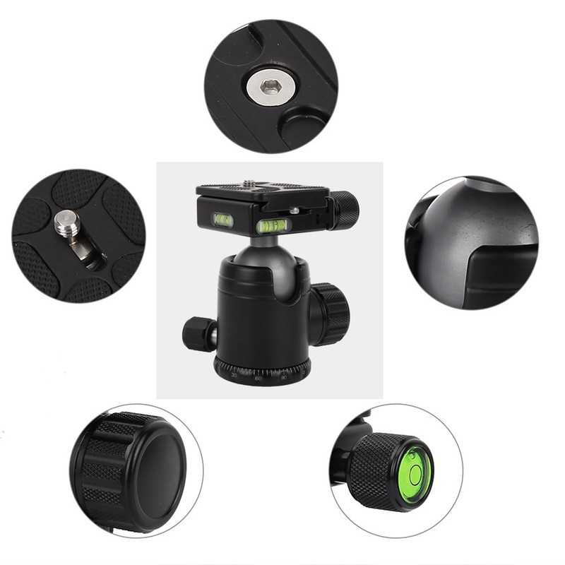 360 Horizontal Rotation Panoramic Camera Tripod Ball Head 36mm Ball