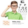 Baluue 20 Sheets Non-slip Eye and Nose Stickers Thin Nosepads