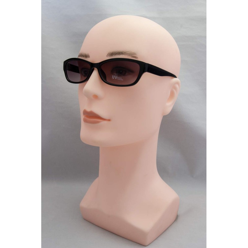 Mukaijima PY1227-3 Sunglasses UV Protection Lens, Light Fox, Smoke x