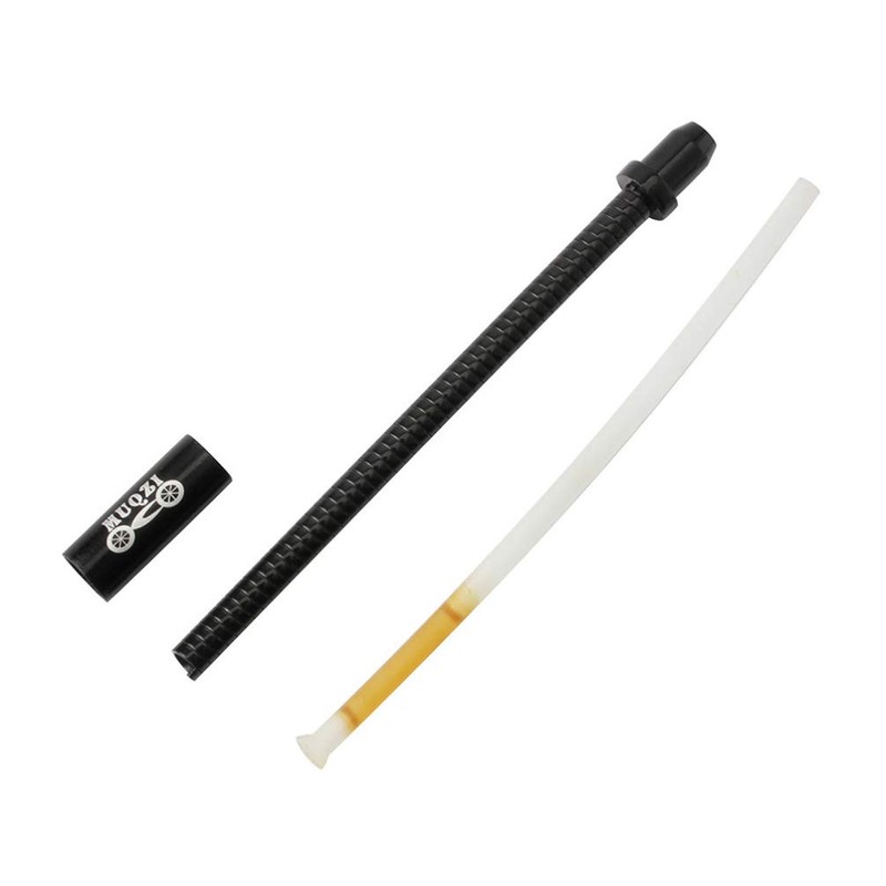 2Pcs Bike Flexible V-Brake Noodle Cable Guide Rubber Boots Bicycle