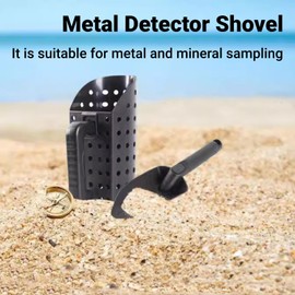 Metal Detector Shovel ABS Sand Scoop Sand Sifter Sand Sifter Digging Tools with Sieve for Beach Treasure Hunting Metal Finding