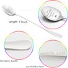 Engraved Coffee Spoons, PBIEHSR 2 Pcs Stainless Steel Tea Spoon
