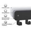 pickpiff Key Holder Wall Mount, Adhesive Key Rack with 8