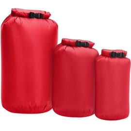 Lixada Pack of 3 Dry Bag 8 L, 40 L and 70 L, Waterproof Dry Bag, Roll Top Dry Bag, Portable Dry Bag for Kayaking, Boat, Fishing, Swimming, Canoeing, Rafting