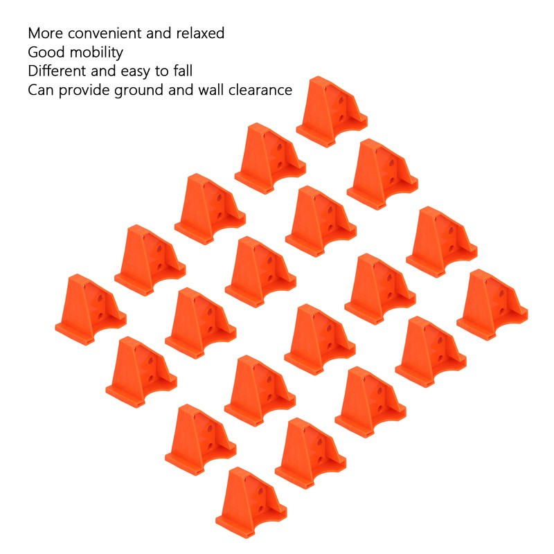 20Pcs Floor Spacer Laminate ABS Compatible Triangles Installation Industrial Tools