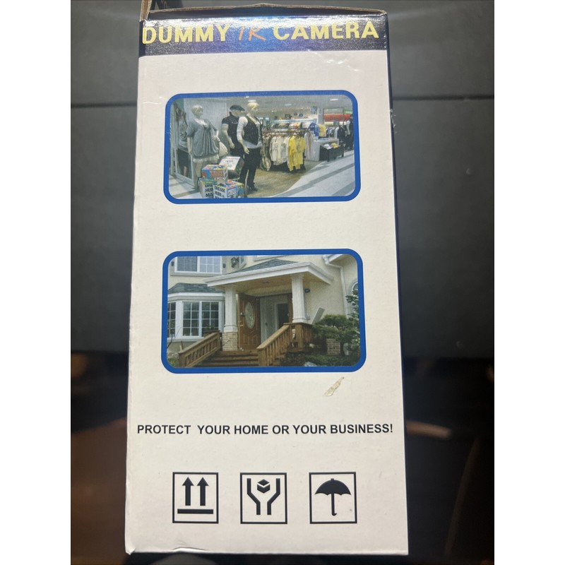Realistic Dummy IR Camera Realistic Looking With Flashing Red Light