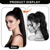 Xgvzs 1Pcs ponytail extension Straight Synthetic Hairpieces for Girls Date